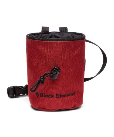 Black Diamond Mojo Chalk Bag Chalkbag Magnesia Bag Medium/Large Dark Crimson