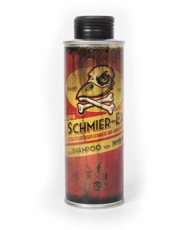 RUMBLE 59 Schmiere Ex Shampoo 8.4oz - Formulated for Pomade Removal Lemon Scent Made in Germany