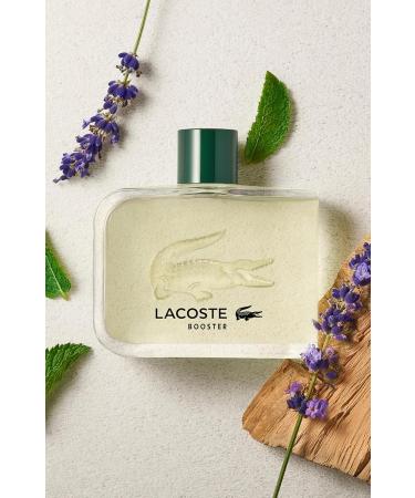 Lacoste Booster Eau de Toilette - Long Lasting Fragrance with notes of Orange Lavender & Vetiver - Fougere & Aromatic - 4.3 fl. oz. - Buy Online on SooperMarket.com