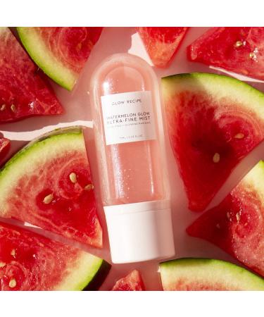 Glow Recipe Watermelon Glow Ultra-Fine Mist - Hydrating Hyaluronic Acid Face Mist for Fresh, Glowing Skin - 75ml/2.5oz - Buy Online on SooperMarket.com