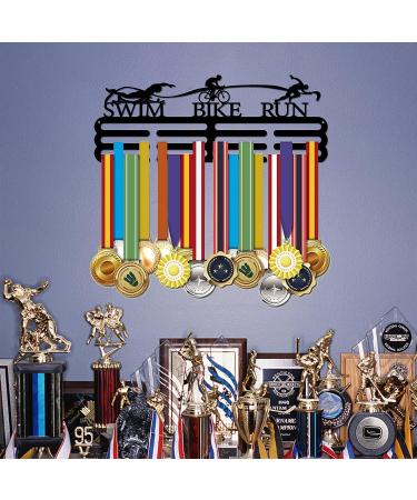 Superdant Triathlon Medal Hanger - Iron Sports Medals Display Frame - Buy Online on SooperMarket.com