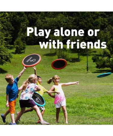 OgoDisk XS Disc Set with 2 OgoSoft Balls - Bouncy Outdoor Toy Game for Kids & Adults - Blue/Green - Buy Online on SooperMarket.com