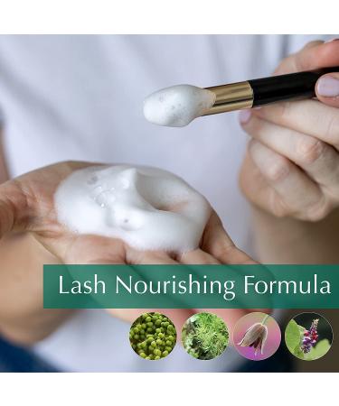 BL Lash Shampoo 50ml Bottle + Cleansing Brush | Gentle Citrus Foam Bath for Eyelash Extensions | Eye Makeup Remover | Easy-to-Use - Buy Online on SooperMarket.com