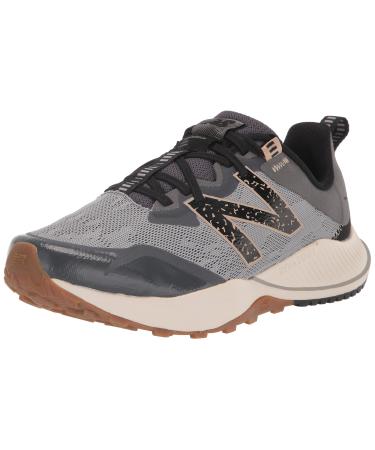 New Balance Men's Dynasoft Nitrel V4's Trail Running Shoe 10 Grey/Yellow/Black