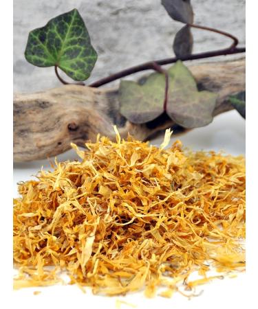 Premium Organic Edible Flowers in Glass | Eco-Friendly Gift | Marigold Blossom | Hand-Processed Plastic-Free Packaging - Buy Online on SooperMarket.com