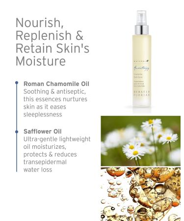 Kerstin Florian Chamomile Body Spray - Lightweight Moisturizing Dry Oil Mist for Men & Women | Non-Greasy Full Body Hydration (3.4 fl oz) - International Shipping Available - Buy Online on SooperMarket.com