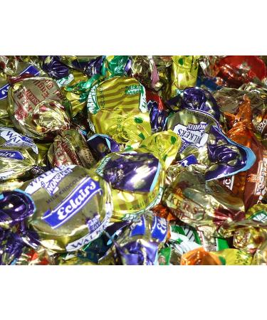 Walkers Assorted Toffees Half Kilo Bag ( 500g ) Retro Favourite Toffee Mix up.