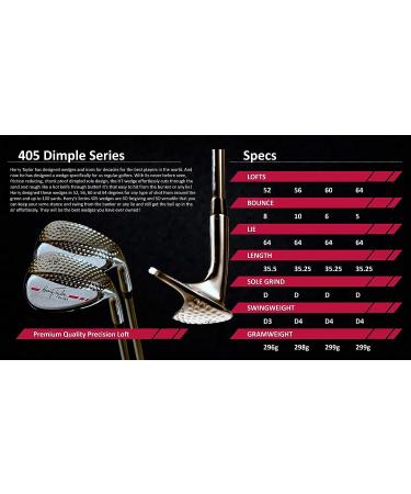 Harry Taylor 405 Signature Series Sand Wedge - Wide Sole Stainless Steel Golf Club for Amateurs (64 Right) - Forgiving Design for Ultimate Performance - Buy Online on SooperMarket.com