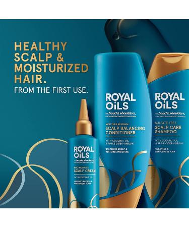Royal Oils by Head & Shoulders: Sulfate-Free Coconut Oil Shampoo & Conditioner Set for Scalp Care - Buy Online on SooperMarket.com