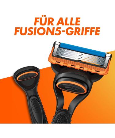 Buy Gillette Fusion 5 Razor Blades - 18 Replacement Blades for Men | Made in Germany - Best for Wet Razors - Buy Online on SooperMarket.com