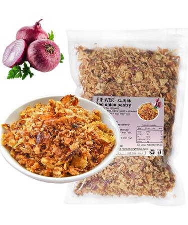 Crispy red fried onions 500g crispy onions Topping for Salad Burger Rice Noodle