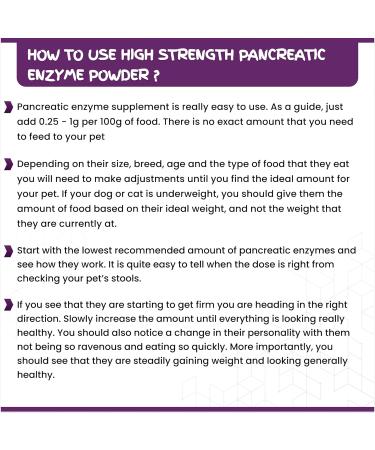 Pancreatic Digestive Enzyme Capsules for Dogs & Cats - Amylase and Lipase Health Supplement for Dog & Cat | 100 Capsules - Buy Online on SooperMarket.com