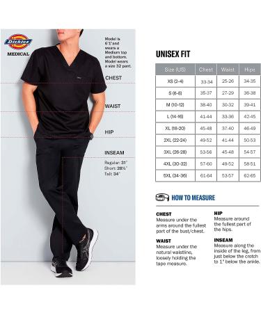 Dickies EDS Professional Lab Coat 37 83404 - White, Medium | Men & Women Scrubs - Buy Online on SooperMarket.com