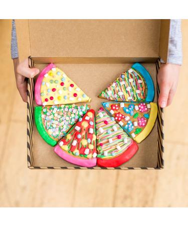 Craft & Crumb Pizza Biscuit Baking Kit | Fun Summer Activity for Kids, Teens & Adults | Pre-Measured Mix, Icing, Cutter & Decorations - Buy Online on SooperMarket.com