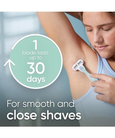 Gillette Venus Smooth Sensitive Women's Razor Blades - 4 Refills | Gentle and Effective Shaving - Buy Online on SooperMarket.com