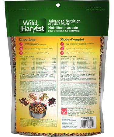 Wild Harvest Advanced Nutrition Diet Canary/Finch 2lb - Buy Online on SooperMarket.com