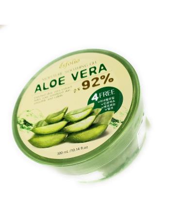 Esfolio Aloe Vera Moisture Soothing Gel - 92% Pure Aloe Extract - Buy Online on SooperMarket.com