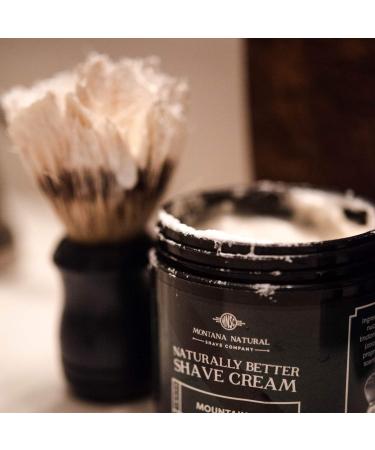 MNSC Lavender Lime Shave Cream - Hypoallergenic All-Natural Formula for Sensitive Skin Prevents Nicks & Irritation Handcrafted in the USA - Buy Online on SooperMarket.com