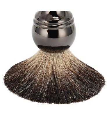 Ankroyu Men's Shaving Brush - Portable Stainless Steel Handle Beard & Facial Cleaning Tool - Perfect for Travel & Salon Use - Buy Online on SooperMarket.com
