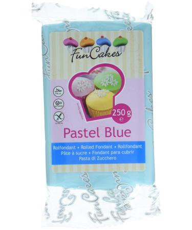 FunCakes Fondant -Pastel blue (250 g) Pastel Blue (1 X 250 G)