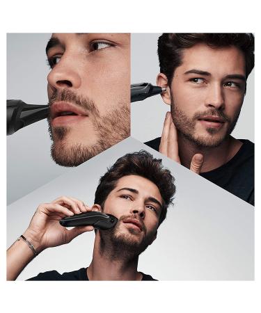 Braun 7-in-1 Men's Hair Clippers & Grooming Kit with Gillette Razor - Blue (9 Piece Set) - Buy Online on SooperMarket.com