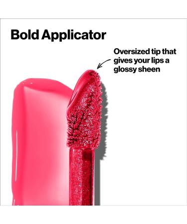 Revlon Super Lustrous The Gloss Lip Gloss - 207 Pink Sky, Non-Sticky High Shine Finish - 0.13 Fl Oz - Buy Online on SooperMarket.com