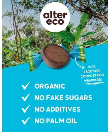 Alter Eco Organic Dark Milk Chocolate Truffles - Silk Velvet, 4.2 oz (120g) - Buy Online on SooperMarket.com