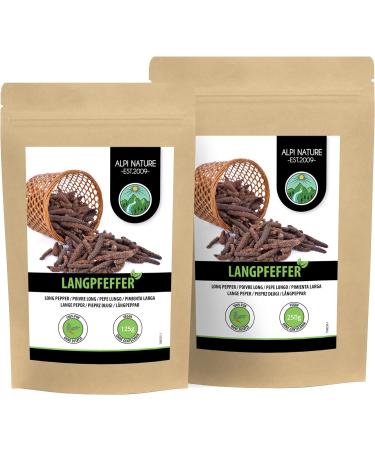 250g Organic Long Pepper Sticks - 100% Natural & Additive-Free | Vegan-Friendly - Buy Online on SooperMarket.com