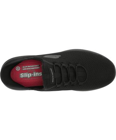 Skechers Men's Summits Sr Colsin Food Service Shoe 10.5 Wide - Slip-Resistant Hands-Free Design - Buy Online on SooperMarket.com
