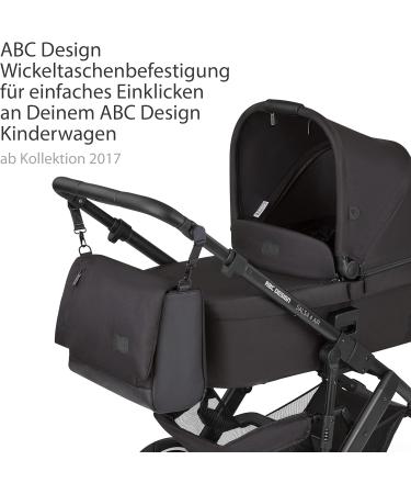ABC Design Urban Diaper Bag - Stylish Crossbody Messenger Bag with Baby Accessories - Spacious Compartment & Wide Shoulder Strap - Durable Polyester - Buy Online on SooperMarket.com