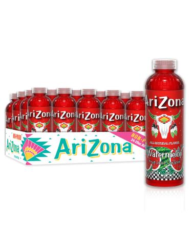 AriZona Watermelon Juice Drink 20 Fl Oz (Pack of 24) Watermelon 20 Fl Oz (Pack of 24)