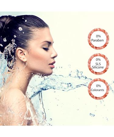 Ultra Moisturizing Body Wash for All Skin Types - Rose & Pearl Extracts with Himalayan Pink Salt | 17.5 fl oz - Buy Online on SooperMarket.com
