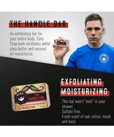 GIBS Men's Soap Bar - Deodorize, Detox, Exfoliate, Cleanse | 6 oz Oak - Buy Online on SooperMarket.com