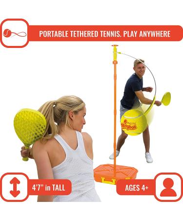 Swingball Championship All Surface Portable Tether Tennis Set | Ages 4+ | Best Quality - Buy Online on SooperMarket.com