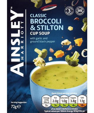 Ainsley Harriott Cup a Soup Multipack 4 boxes Assorted Flavours | Scottish Style Szechuan Classic Broccoli Goan Spiced Chicken - Buy Online on SooperMarket.com