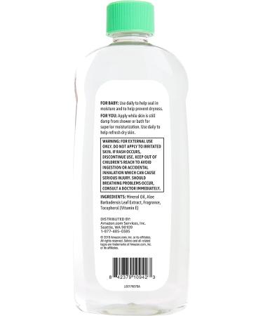 Solimo Baby Oil with Aloe Vera & Vitamin E - 20 fl oz (Pack of 1) - Buy Online on SooperMarket.com
