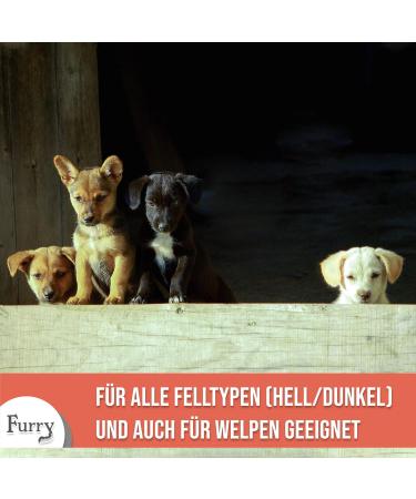 Furry Sensitive Dog Shampoo Perfume-Free Vegan All Fur Types Puppies & Dogs Made in Germany 250ml - Buy Online on SooperMarket.com