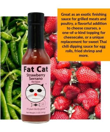 Fat Cat Strawberry Sauce - Buy Online on SooperMarket.com