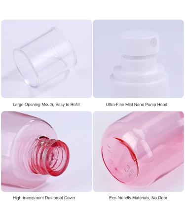 Buy 60ml Transparent Refillable Atomizer Spray Bottle - Fine Mist Perfume & Skincare Plastic Spray for Travel & Cosmetic Use - Buy Online on SooperMarket.com