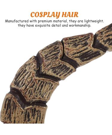AOKWAWALIY Animal Simulation Horn Headband Gothic Sheep Horn Headband Animal Photo Props Hair Devil Headpiece Accessory - Buy Online on SooperMarket.com