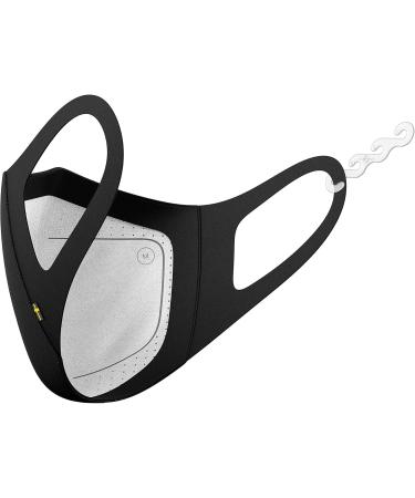 Airinum Lite Air Mask | Reusable Face Mask Washable Cover Mask for Men Women and Kids X-Small Stormy Black - Buy Online on SooperMarket.com
