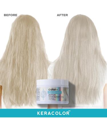 Keracolor Color + Treatment PLATINUM - 11 Fl Oz | Premium Hair Care for Vibrant Long-Lasting Color - International Shipping Available - Buy Online on SooperMarket.com