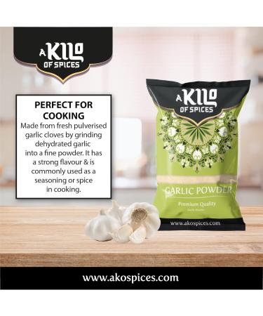 Fresh Garlic Granules | 1 Kg Garlic Powder for Cooking & Paste | Quality Indian Spices - Buy Online on SooperMarket.com
