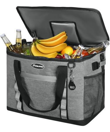 Maelstrom 75 Can Soft Cooler Bag - Collapsible & Leakproof - Large Portable Travel Cooler for Camping, Beach, Kayaking - Gray - Buy Online on SooperMarket.com