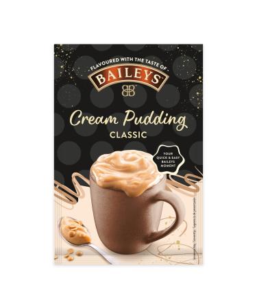 Baileys Cream Pudding Classic non -alcoholic Quick and Easy Baileys moment cup pudding as a dessert or as a snack for in between 1x59g bag 150 ml (1 Pack) Original