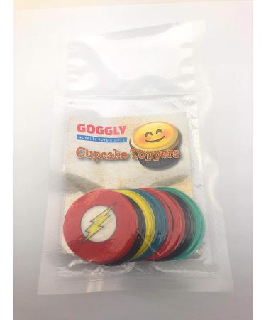 35 x Pre Cut Super Hero Cake Cupcake Toppers/Decorations Edible Wafer Paper - Buy Online on SooperMarket.com