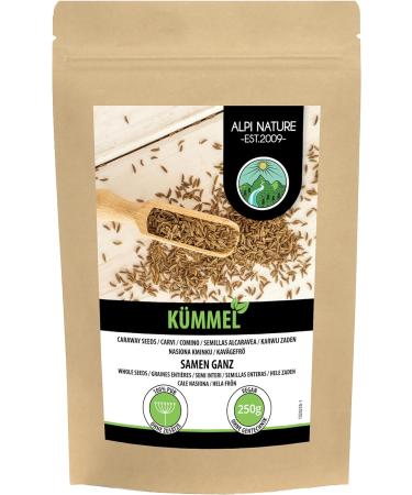 Caraway seeds whole (250g 8.8 oz) caraway seeds 100% natural without additives vegan Caraway 250 GR (8.8 oz) - Buy Online on SooperMarket.com