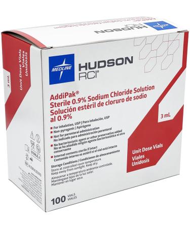 AddiPak 0.9% Saline Solution (RHUD39U) (3 mL 100/ Box)