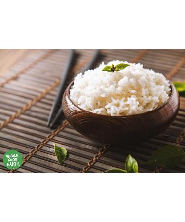 Wholefood Earth Organic Jasmine White Rice 1kg - GMO Free, Vegan, Source of Fibre - Buy Online on SooperMarket.com