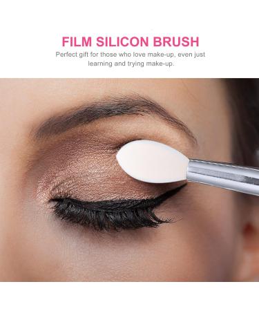 MAGICLULU 12pcs Silicone Lip Brush Silicone Applicator Lashes Tool Eye Liner Makeup Lipstick Applicator Lipstick Brush Applicator Cosmetic Tool Eyelash Lip Gloss Travel Silica Gel 5x1cm As Shown 1 - Buy Online on SooperMarket.com